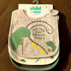 Carter’s child of mine Bibs 3-pack